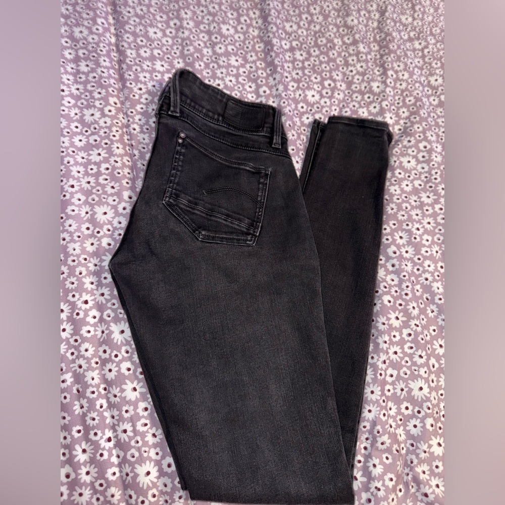 G-Star Women's Dark Gray Skinny Jeans